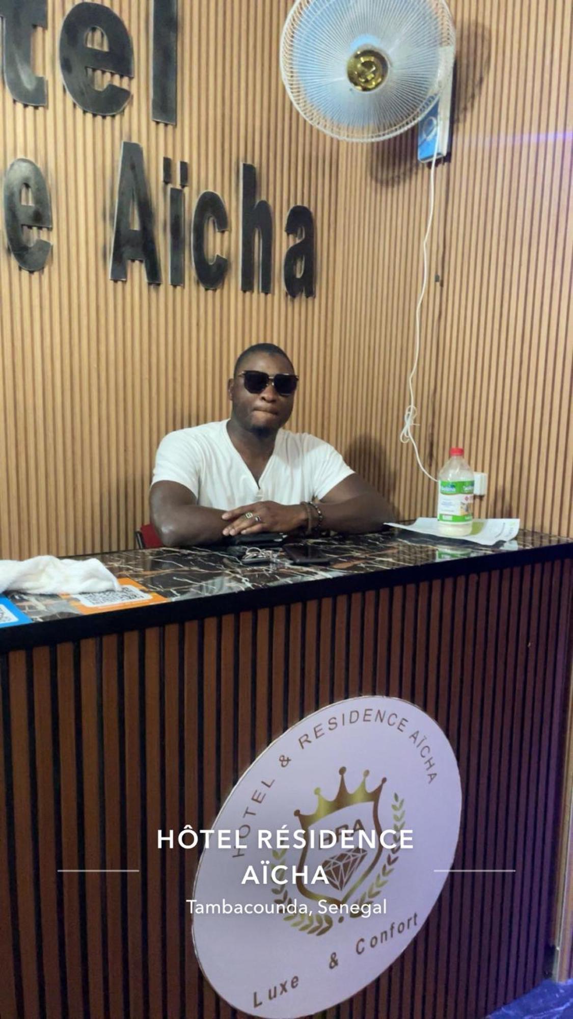 Hotel Residence Aicha Tambacounda المظهر الخارجي الصورة